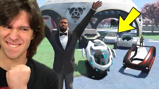 COLECIONANDO CARROS DO FUTURO NO GTA 5!!