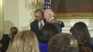 Obama Surprises Biden With Presidential Medal Of Honor