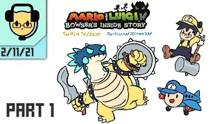 Mario & Luigi Bowser's Inside Story PART 1 - JoCat Stream VOD - 2/11/21