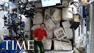 Watch Time Chat With The Crew Of The International Space Station | TIME