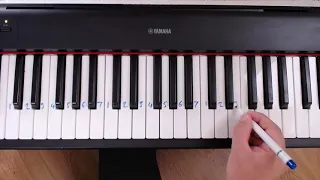 How to Label Keys on a Piano Keyboard and cleaning  / removing writing from keys