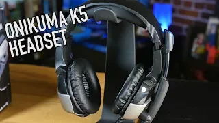 The Toughest Low-Cost Gaming Headset? | Onikuma K5 (PC, PS4, Xbox, Mobile, Etc.)