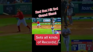 Red Sox set record with 3rd Grand Slam in 2 days!