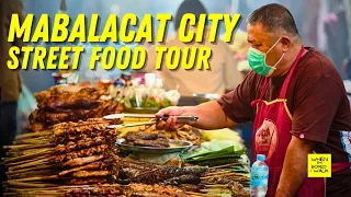 FILIPINO STREET FOOD TOUR | MABALACAT PAMPANGA | WHEN IM BORED I WALK