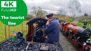 A Front-Row Journey on the Ravenglass and Eskdale Railway On River Irt | 4K UHD Autumn Adventure