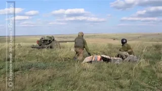 Тактичні навчання 40-ї окремої артилерійської бригади ОК«Південь»