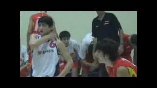 U16 EUROBASKET: 2006 final - Russia vs Spain (2OT, Rubio 51 pts + 24 rebs + 12 assists + 7 steals)