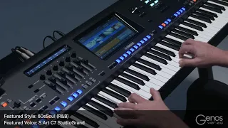 YAMAHA GENOS DEMO