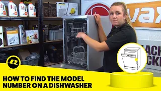 How to Find The Model Number on a Dishwasher