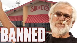 GRANDPA GOT BANNED FROM SHONEY'S!