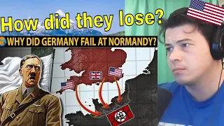 American Reacts Why did Germany Actually Fail at Normandy?