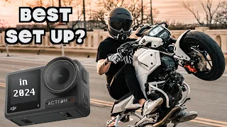 Best Motorcycle Camera Set Up? - DJI Osmo Action 4 - Full Review