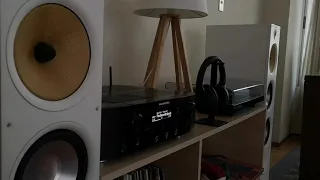 "Audio Test" Marantz PM7000n + bowers and Wilkins 683 s2 , Take Tive