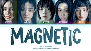 (아일릿) ILLIT - 'MAGNETIC' LYRICS (COLOR CODED LYRICS KOR/ROM/ENG)