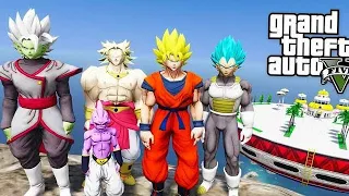 gta 5 dragon ball z mod مود دراغون بال