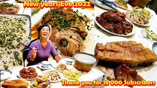 Delicious new years eve dinner 2022 | Thanks a million for 18 000 subscribers