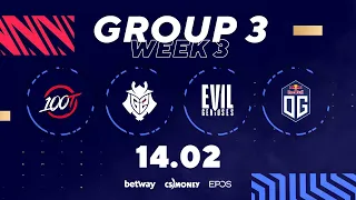 100Thieves v G2, Evil Geniuses v OG | BLAST Premier Spring Series