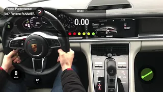 Acceleration 0-200, Porsche PANAMERA 4.0tdi 422hp, tuned Speed Buster chipbox on 500hp and 942Tq.