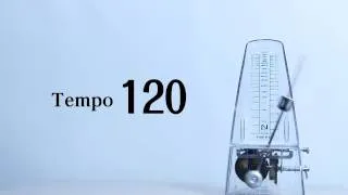 メトロノーム練習用テンポ120