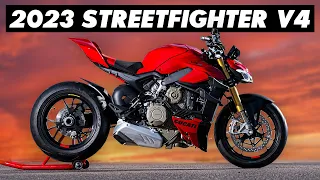 8 Best New Features Of Ducati's 2023 Streetfighter V4 S & SP2!