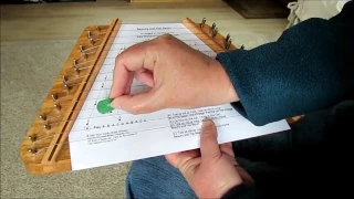 "Beauty and the Beast" played on a zither / lap harp by Debbie Center