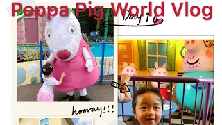 Peppa Pig World Paultons Park Vlog Meet Up With Mummy Pig Zoe Zebra Rebecca Rabbit #livewellplaywell
