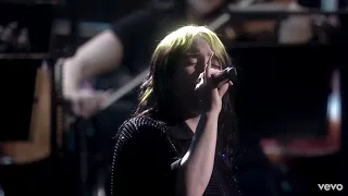 Billie eilish hitting high note  in no time to die😱