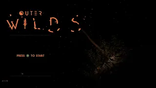 Outer Wilds Main Menu Drift Easter Egg