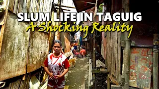 UNBELIEVABLE WALK AT A HIDDEN SLUM OF TAGUIG CITY [4K]