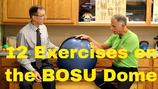 12 Fantastic Ankle, Knee, & Hip Exercises on the BOSU dome (Cando)