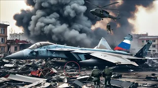 SHOCKING ATTACK! Russian fighter jet shot down by advanced Ukrainian weapons