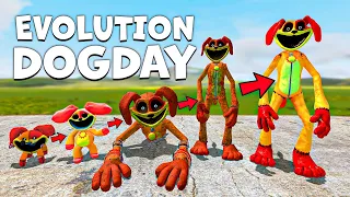 EVOLUTION OF NEW DOGDAY and TWO LEGS DOGDAY POPPY PLAYTIME CHAPTER 3 In Garry's Mod!