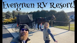 Welcome to Evergreen Park RV Resort and Amish Country!
