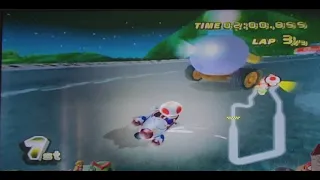 Mario Kart (Wii, 2008) 150cc Special Cup Race w Toad