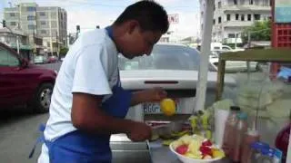 Tijuana Fruit Vendor