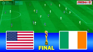 USA vs IRELAND | FIFA Women's World Cup Final | Full Match All Goals | FIFA 23 Gameplay PC