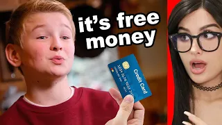 Spoiled Kid Takes Moms Credit Card