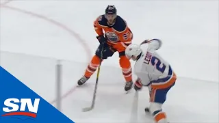 Connor McDavid Given Penalty For Dirty Hit On Islanders’ Nick Leddy