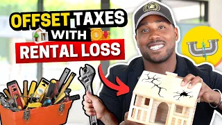 How to Use Rental Losses to OFFSET W2 Taxes! [Part 1]
