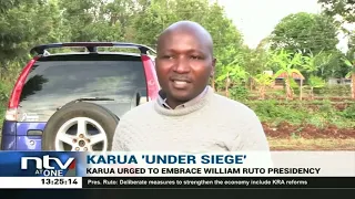 "Akuje akae na wajukuu" Kirinyaga leaders call on Martha Karua to accept William Ruto's presidency