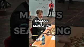 Amazing Gesture by Magnus Carlsen #shorts