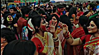 durga puja status || new bangali best durga puja whatsapp status 💕|| full enjoy 🕺|| dance status 🔥