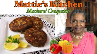 Delicious Mackerel Croquette Recipe | Mackerel Patties | Mattie’s Kitchen