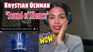 Its MyrnaG REACTS TO Krystian Ochman-"Sound of silence" -Półfinał The Voice of Poland 11