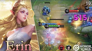 Honor of Kings（Erin）Erin's more detailed gameplay｜A jogabilidade mais detalhada da Erin