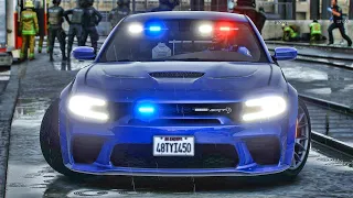 Playing GTA 5 As A POLICE OFFICER Detective| Ep 1|| GTA 5 Lspdfr Mod| 4K