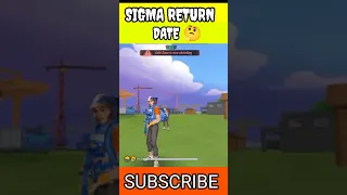 How To Update Sigma Game After Maintenance🤔Sigma Free Fire Lite Confirm Return Date✌️#shorts