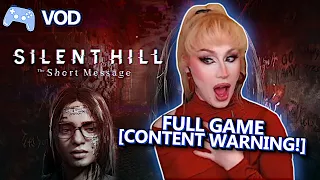 Silent Hill: The Short Message (FULL GAME WALKTHROUGH, VOD REPLAY) [SENSITIVE CONTENT WARNING!!]