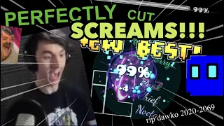 GEOMETRY DASH PERFECTLY CUT SCREAMS