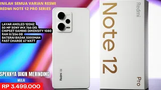 REDMI NOTE 12 PRO 5G VERSI INDONESIA BAKAL DILUNCURKAN - SPEK GAHAR HARGA GAK BIKIN KANTONG JEBOL !!